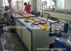 Manufacturer PP PE Profile Machine / Wood Plastic Prtofile Production Line