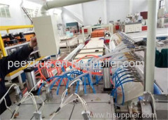 Manufacturer PP PE Profile Machine / Wood Plastic Prtofile Production Line