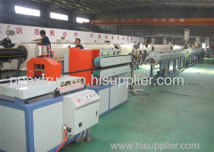 Manufacturer PP PE Profile Machine / Wood Plastic Prtofile Production Line