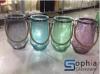hot selling glass jars with handle