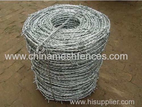 Hot-dip galvanized fencing barbed wire price per roll