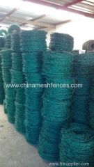 Cheap Hot-dip galvanized or PVC coated barbed wire in coils