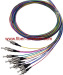 ST Single Mode Ribbon Fan-out Fiber Optic Pigtail