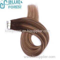 Top Quality Full Cuticle Pu Skin Weft Hair Brazilian Tape Hair Extension