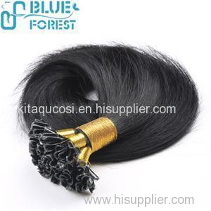 Brazilian Remy Hair 1g/s Blonde Pre Bonded U Tip Human Hair Extensions