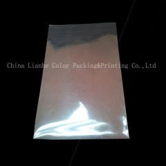 The transparent OPP plastic package bag