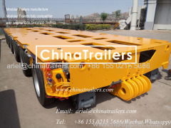 hydraulic modular platform trailers