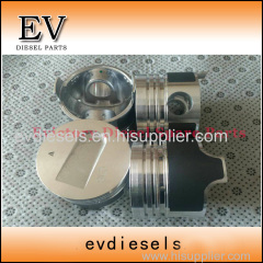 For Excavator engine S3L S3L2 piston and piston ring