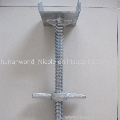 OEM construction tools scaffolding parts of screw jack on sale