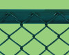 PVC coated chain link fence