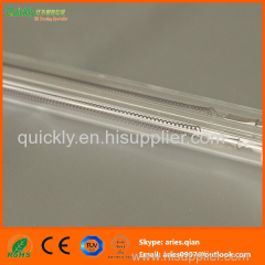 Medium wave infrared quartz heating tube