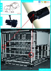 T type metal joint| caoted pipe metal joint|lean pipe joints|