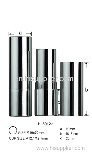 Cosmetic Packaging Aluminum Lipstick Tube 12.1mm 12.7mm lipstick size