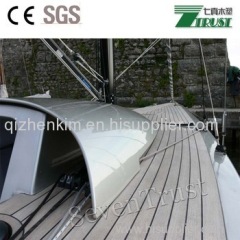 Artificial teak wood/ PVC boat deck /waterproof marine deck