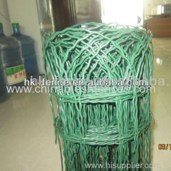 Garden Border Fencing Green PVC Coated Lawn Edging Fence