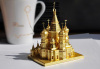 stainless steel Saint Basil Cathedral 3D jigsaw