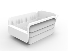 pharmacy shelving and pharmacy storage bin