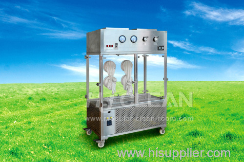 Laminar flow trolley for cleanroom