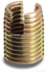 Slotted Self-tapping thread inserts