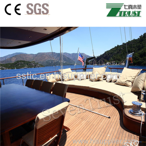 Teak PVC soft deck boat deck and yacht deck (190 mm x 5mm)