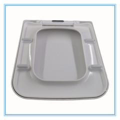 Xiamen Sanitary Hygienic Gentle Close Square Toilet Seat