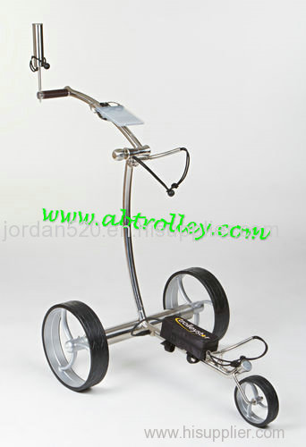 007E electrical stainless steel golf trolley