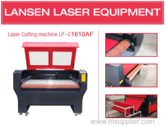 LP-C1610 Auto feeding CO2 Laser cutting machine for fabric cloth lazer engraver