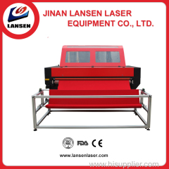 LP-C1610 Auto feeding CO2 Laser cutting machine for fabric cloth lazer engraver