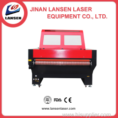 LP-C1610 Auto feeding CO2 Laser cutting machine for fabric cloth lazer engraver