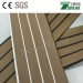 2017 Synthetic teak PVC boat deck flooring black stripe and easy-install soft boat deck