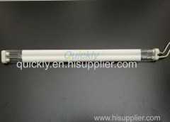 Medium wave quartz heater tube