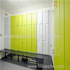 Antibacterial and Moisture-proof HPL Gym Changing Room Lockers