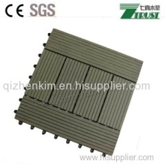 Wood plastic composite DIY tiles(30cmx30cm)