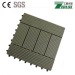 Waterproof outdoor WPC DIY tiles and easy install WPC interlocking deck tiles (30cmx30cm)