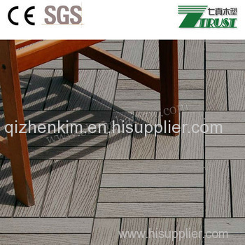 Green WPC decking/tile/ create a comfortable and durable/DIY decking