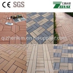 Environmental friendly Top Quality DIY WPC commercial decking tiles