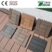 Waterproof wood plastic composite decking UV resistant outdoor WPC DIY decking tiles/low price wpc decking