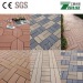 Waterproof outdoor WPC DIY tiles and easy install WPC interlocking deck tiles (30cmx30cm)