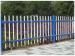 High security PVC-coated galvanized zinc tubular steel fence for sale