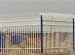 High security PVC-coated galvanized zinc tubular steel fence for sale