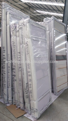 2017 Shengya gardrobe sliding door made by MDF with fashion design