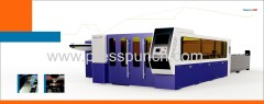 Double Exchange Table Series CNC Fiber Laser Cutting Machine 2000w