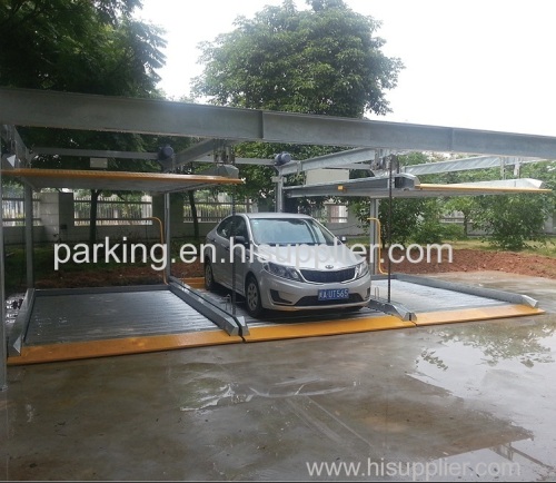 Two-layer Lift-sliding Mechanical Parking System