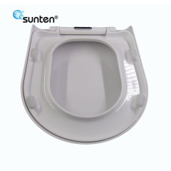Xiamen Sanitary Quick Release Soft Close D Shape Toilet Seat