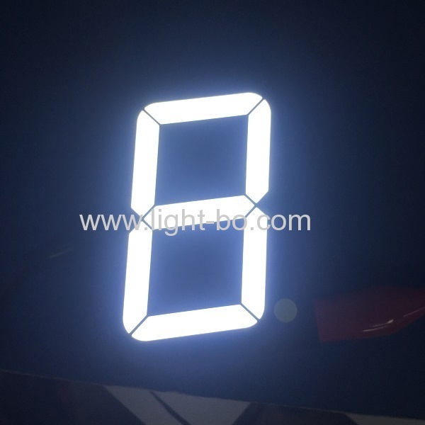 45mm (1.8-inch) SIngle digit Common Anode ultra bright White seven segment led displays