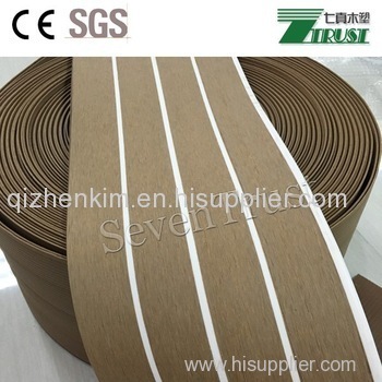 Waterproof Boat Pvc Woven Vinyl Decking Flooring Qz B