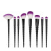 Newest private lable unicorn makeup brushes 8pcs unicorn brushes