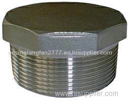 PLUGS SS304 NPT ENDS SIZE 11/2"X 150LBS