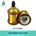 Retro metal thread European style e27 lamp socket cover types of lamp socket