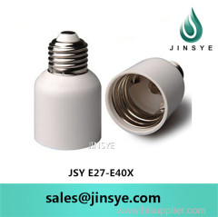 High quality led base lamp socket e27 to e40 adapter